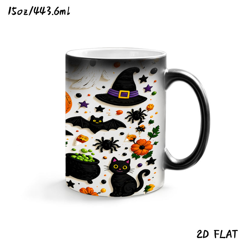 15 oz Heat-Reveal Ceramic Mug - example print 1