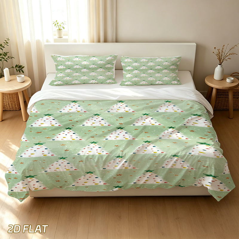 Three-Piece Printed Duvet Cover Set — product view