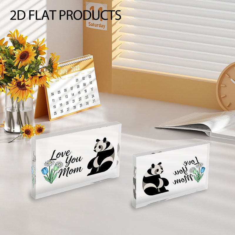Custom Acrylic Display Plaque — product view