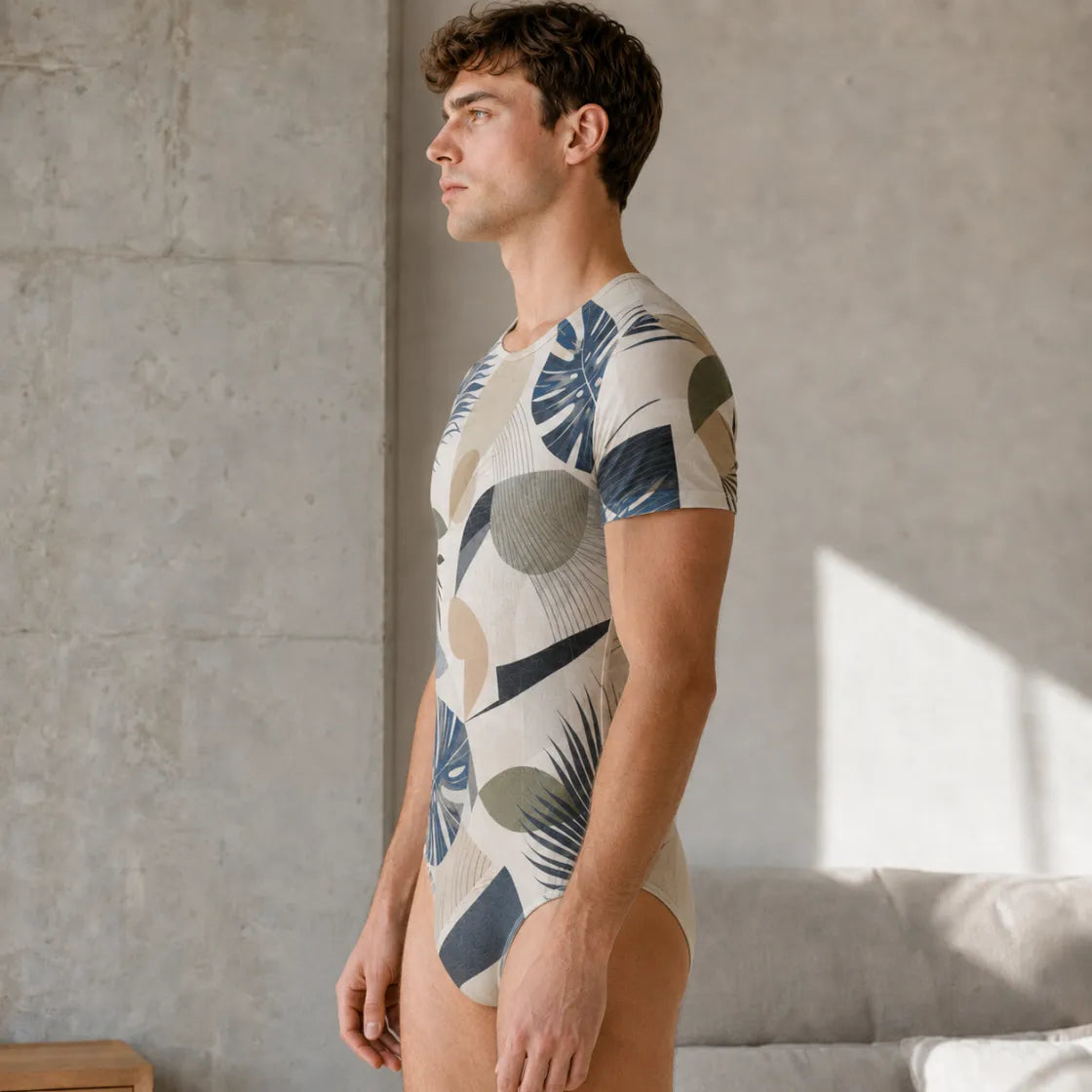 All-Over Print Men's Bodysuits - example print 2