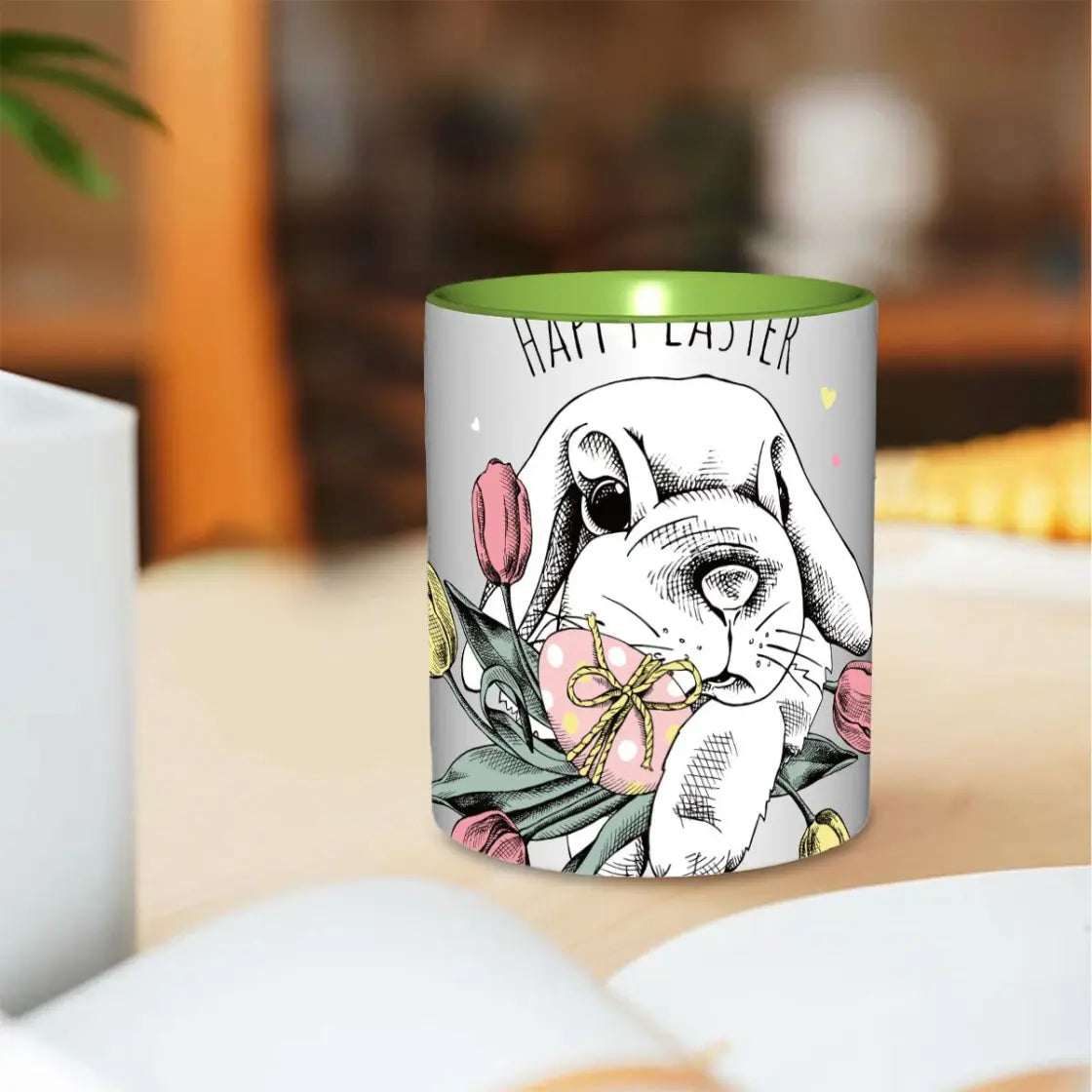 11 oz Two-Tone Ceramic Mug - example print 1
