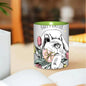 11 oz Two-Tone Ceramic Mug - example print 1