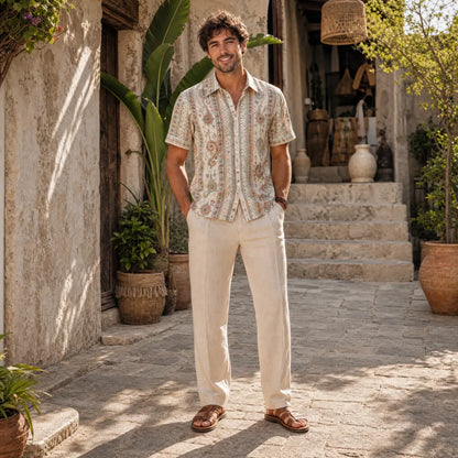 All-Over Print Men's Shirt - example print 2