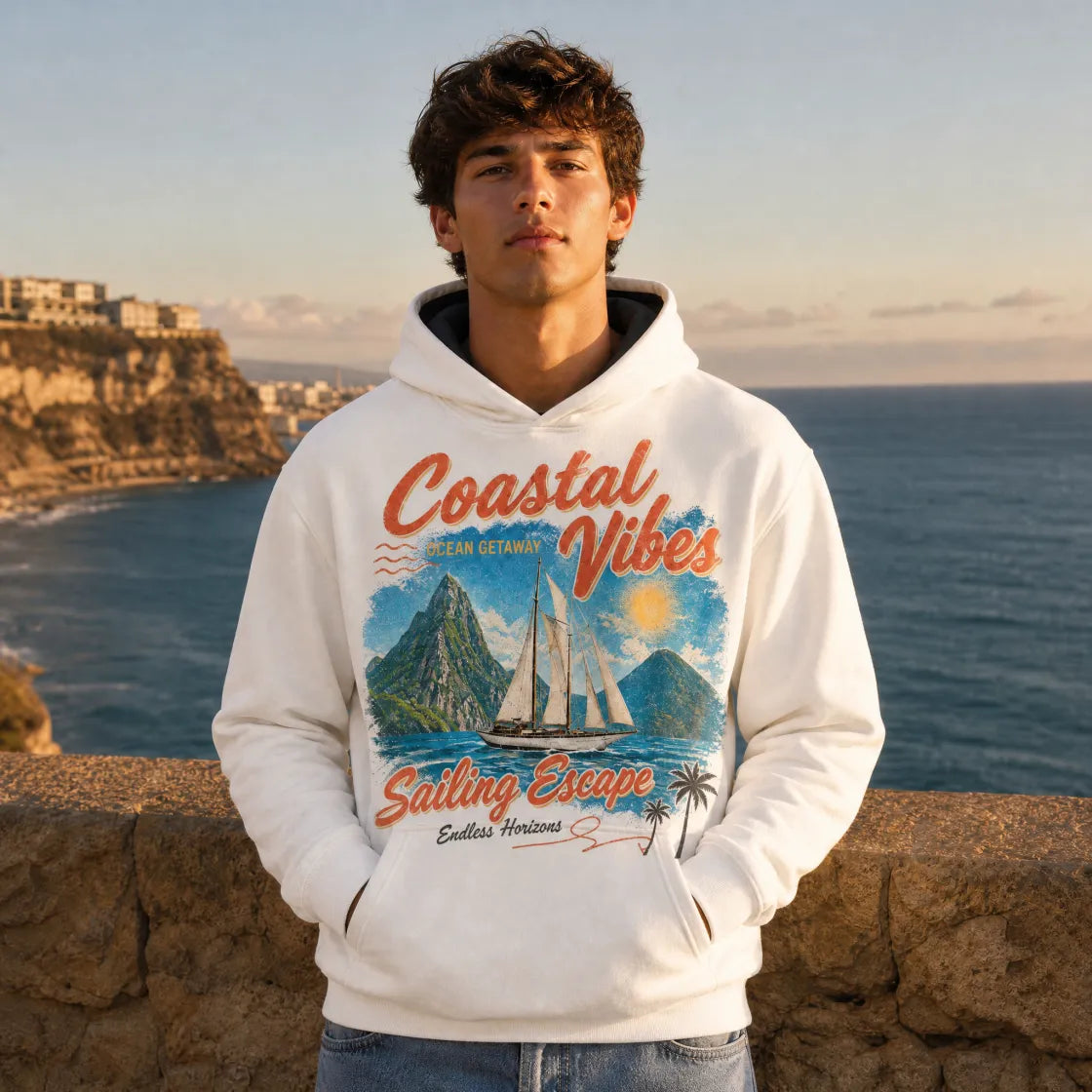 All-Over Print Men's Thicken Pullover Hoodie - example print 2
