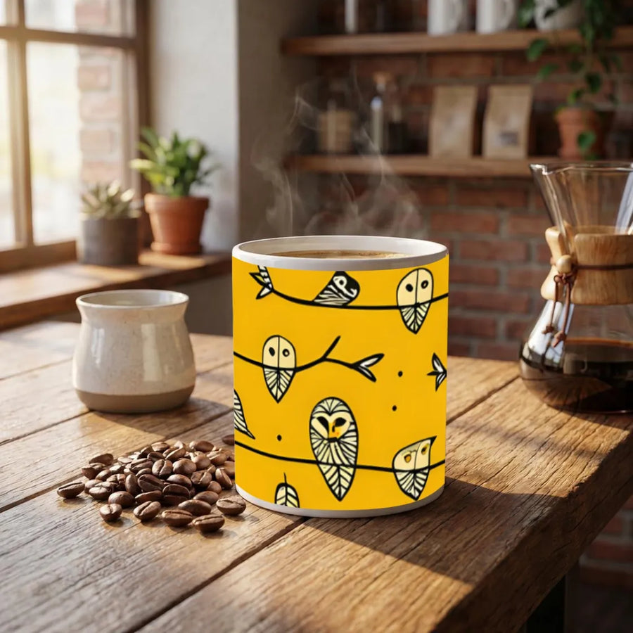 11 oz White Ceramic Mug | CT-M0003