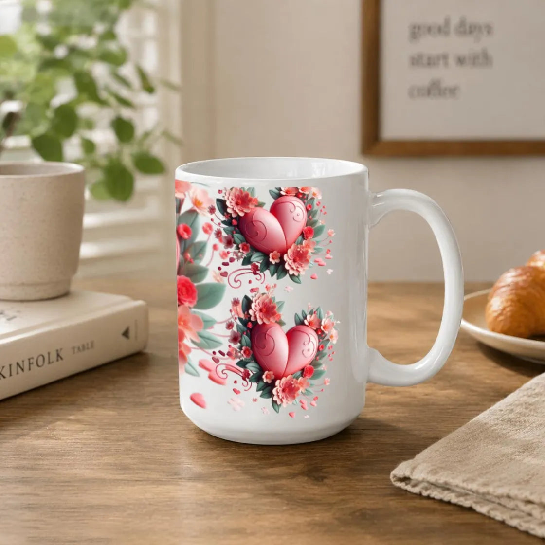 15 oz White Ceramic Mug - example print 3