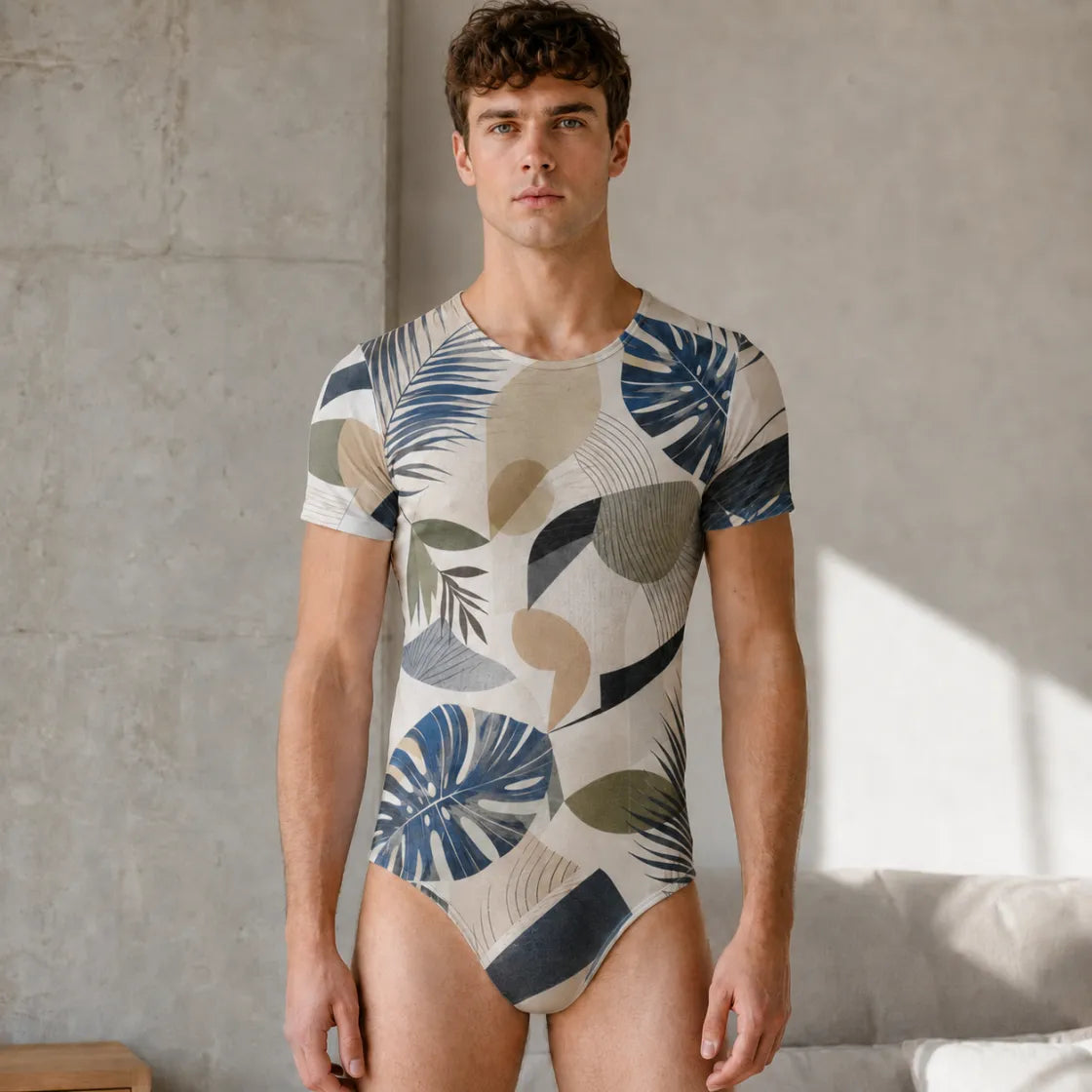 All-Over Print Men's Bodysuits - example print 1