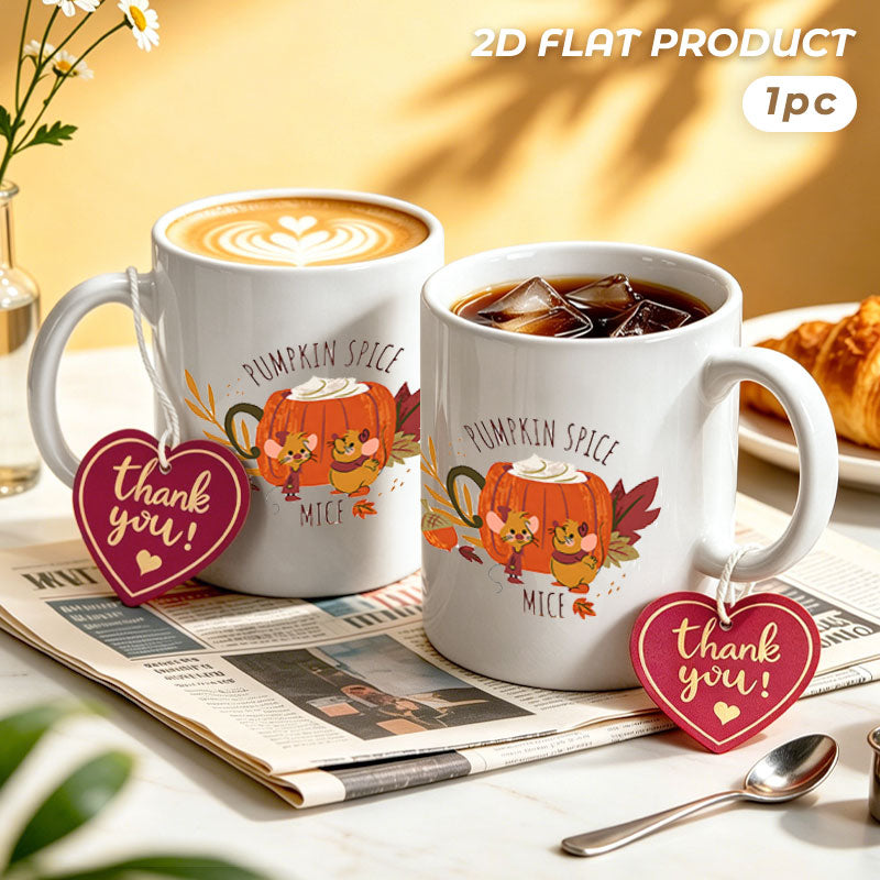 11 oz Ceramic Mug with Hang Tag - example print 3