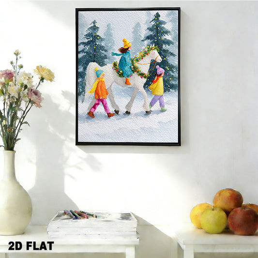 Black-Framed Canvas Print | UV - example print 1