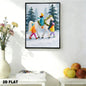 Black-Framed Canvas Print | UV - example print 1