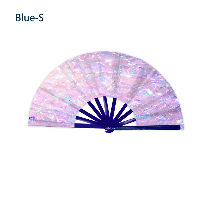 Large Folding Fan | 9 Rib Colors - example print 4
