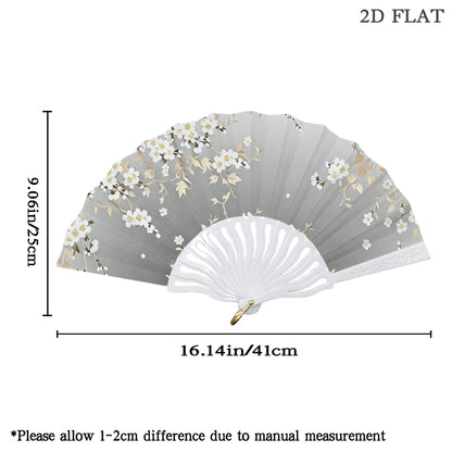 Curved-Rib Folding Fan | Single-Sided Print - example print 4