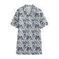 All-Over Print Men's Hawaiian Shirt With Button Closure |115GSM Cotton poplin - example print 1