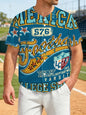 Men's All-Over Print Mesh Baseball Jersey | 140 GSM — product view