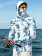 Men's All-Over Print Long-Sleeve Fishing Top | 160 GSM — product view