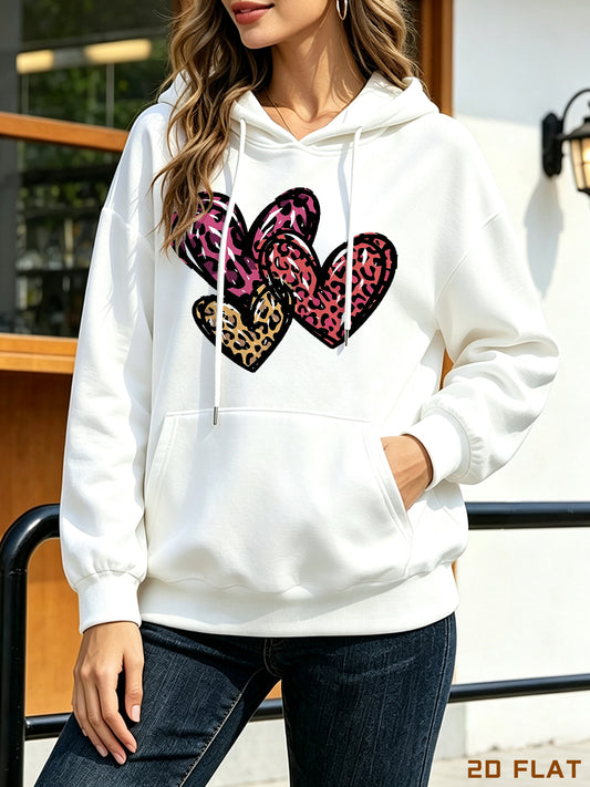 Women's Custom Pullover Hoodie | Black & White — product view
