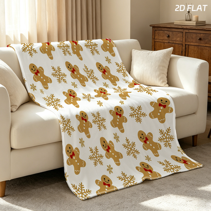 Flannel Fleece Blanket | Single-Sided Print - product view 2