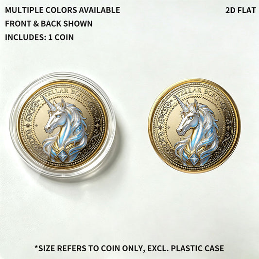 Custom Commemorative Coin | Matching Front & Back - product view 1