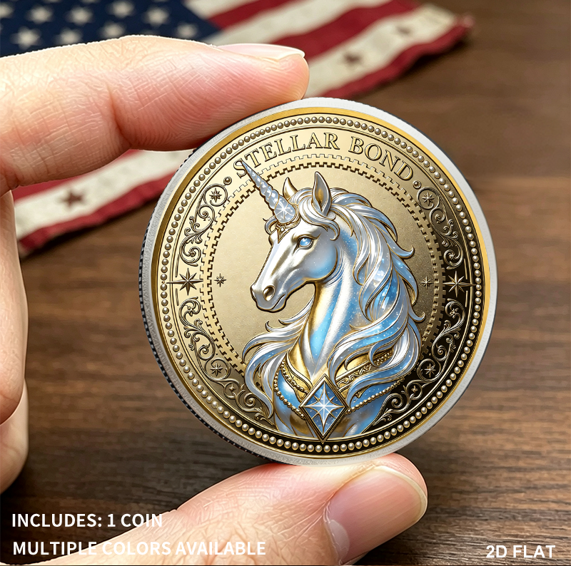 Custom Commemorative Coin | Matching Front & Back - product view 3