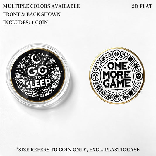 Custom Commemorative Coin | Different Front & Back - product view 1