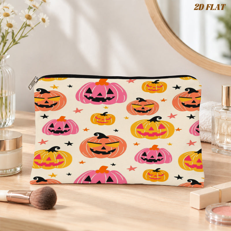 Double-Sided Printed Cosmetic Pouch — detail view