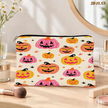 Double-Sided Printed Cosmetic Pouch — detail view