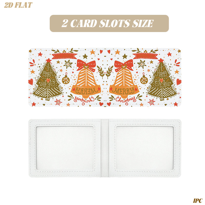 Women's Printed Card Wallet | Matching Front & Back — product view
