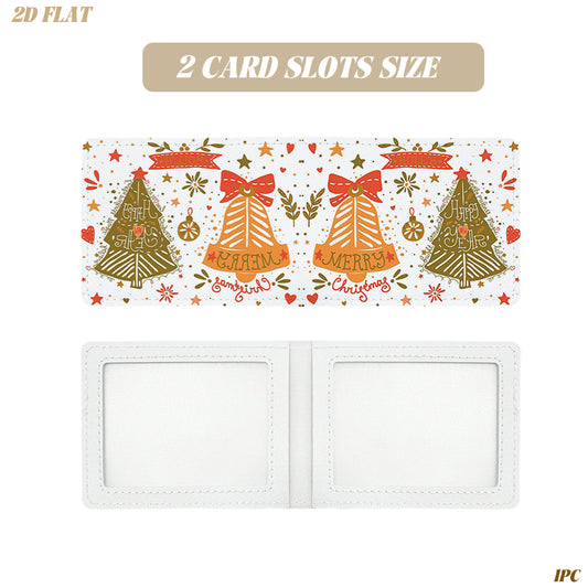 Women's Printed Card Wallet | Matching Front & Back — product view