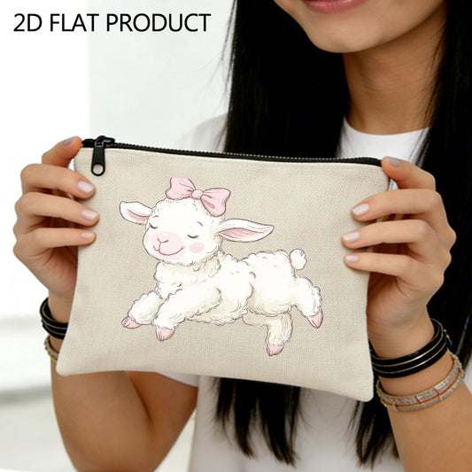 Custom Canvas Zip Pouch — product view