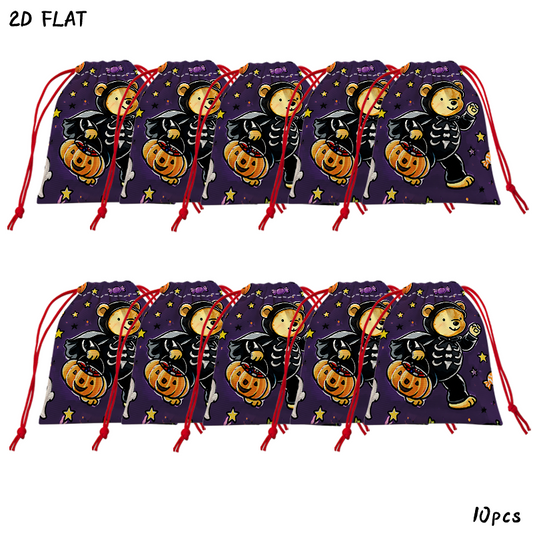 Double-Sided Printed Treat Bags | Pack of 10 — product view