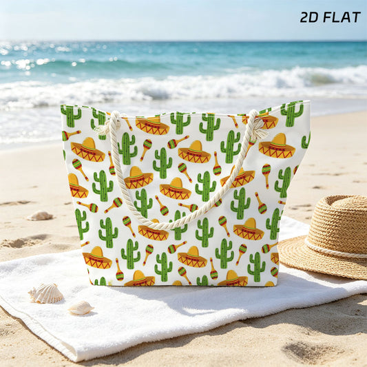 All-Over Print Large Beach Tote — product view