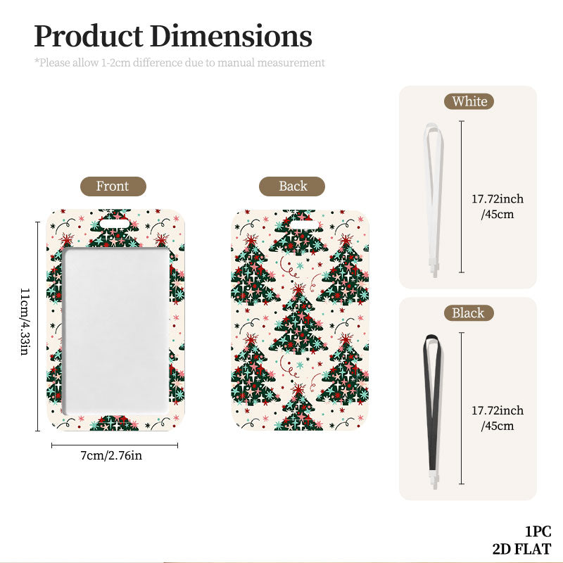 Double-Sided ID Card Holder with Lanyard - product view 4