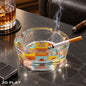 Custom Glass Ashtray — product view