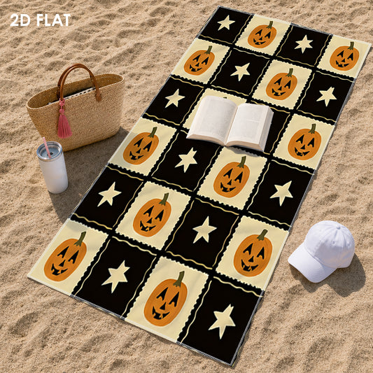 Custom Microfibre Beach Towel | Extended Size Range — product view