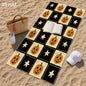 Custom Microfibre Beach Towel | Extended Size Range — product view