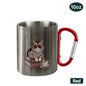 Custom Stainless-Steel Camping Mug | 10 oz — product view