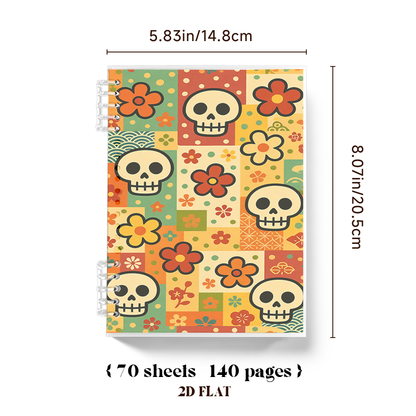 A5 Five-Ring Loose-Leaf Notebook - product view 2