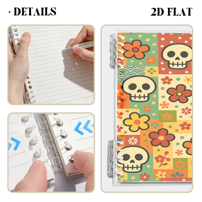 A5 Five-Ring Loose-Leaf Notebook - product view 3
