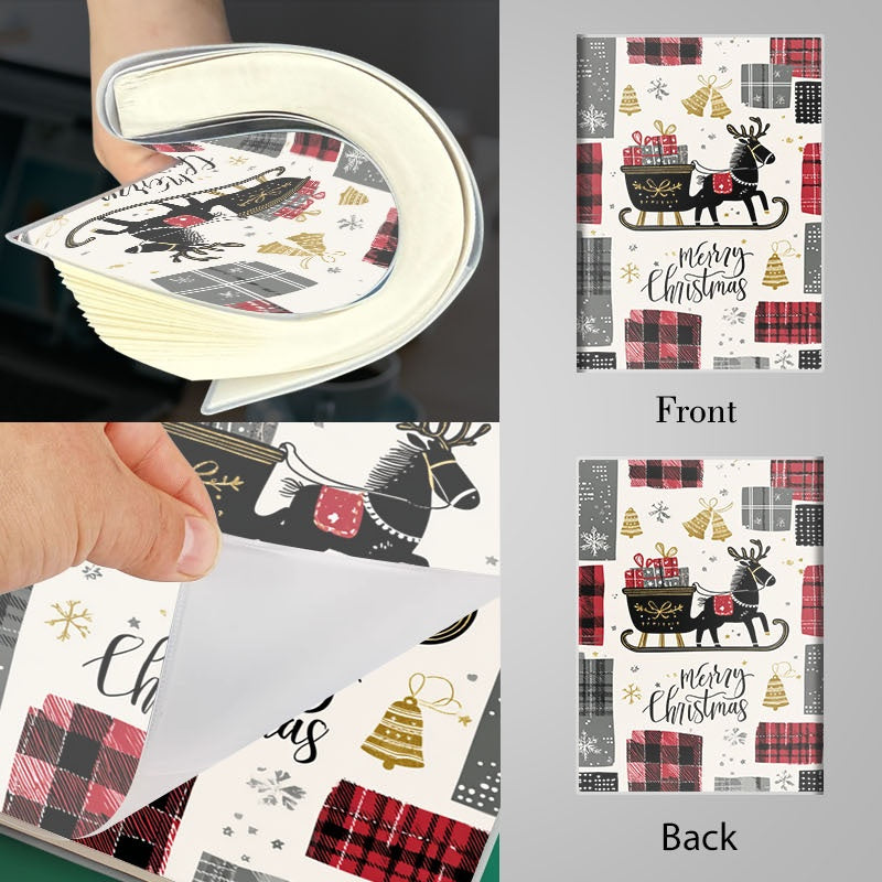 Clear-Cover Printed Notebook | A5 & B5 - product view 3