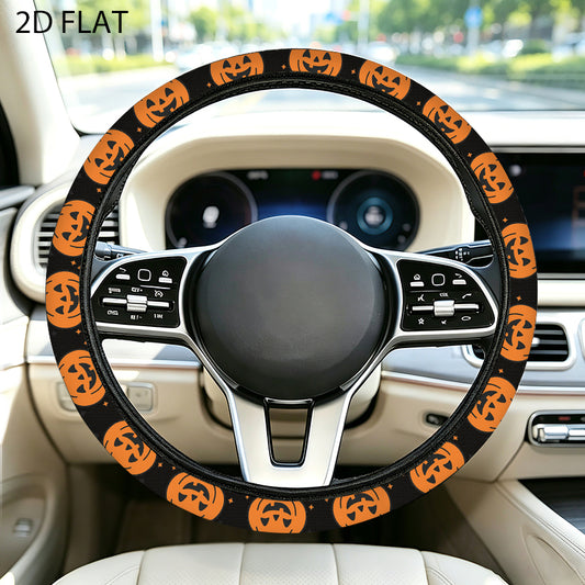 Stretch Printed Steering Wheel Cover — product view