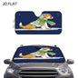 Custom Printed Car Sunshade — product view