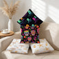 Short Plush Pillow Cover | Different Front & Back · 2-Pack - example print 1