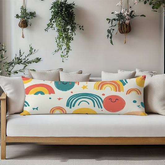 Rectangular Plush Pillow Cover | Double-Sided · 2-Pack - example print 1