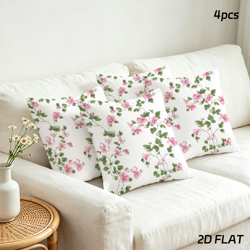 Short Plush Pillow Cover | Single-Sided · UV · 4-Pack - example print 3