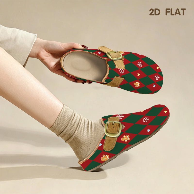 Unisex Printed Clogs | Mirrored Artwork — product view