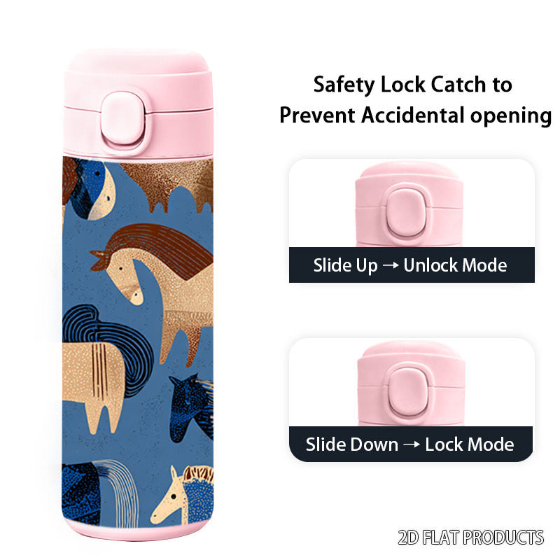 14 oz Flip-Top Insulated Bottle - product view 2