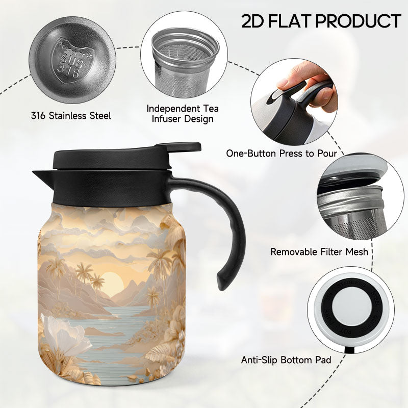 1 L Insulated Tea Carafe - product view 3