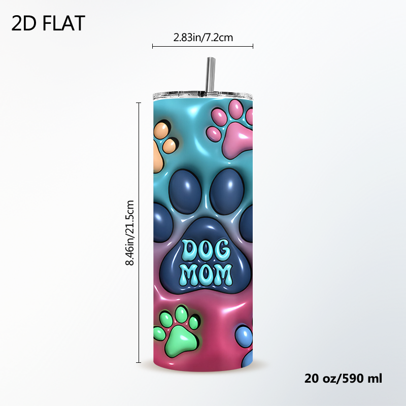 20 oz Slim Straight Insulated Tumbler - product view 3