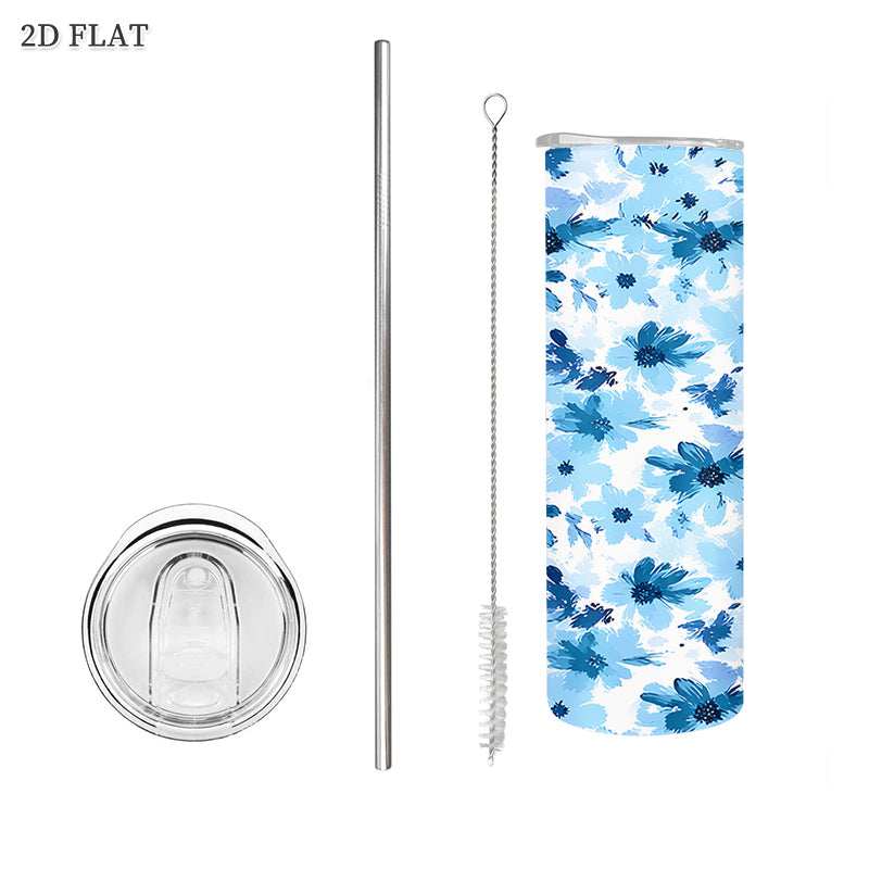 20 oz Wide Straight Insulated Tumbler - product view 2