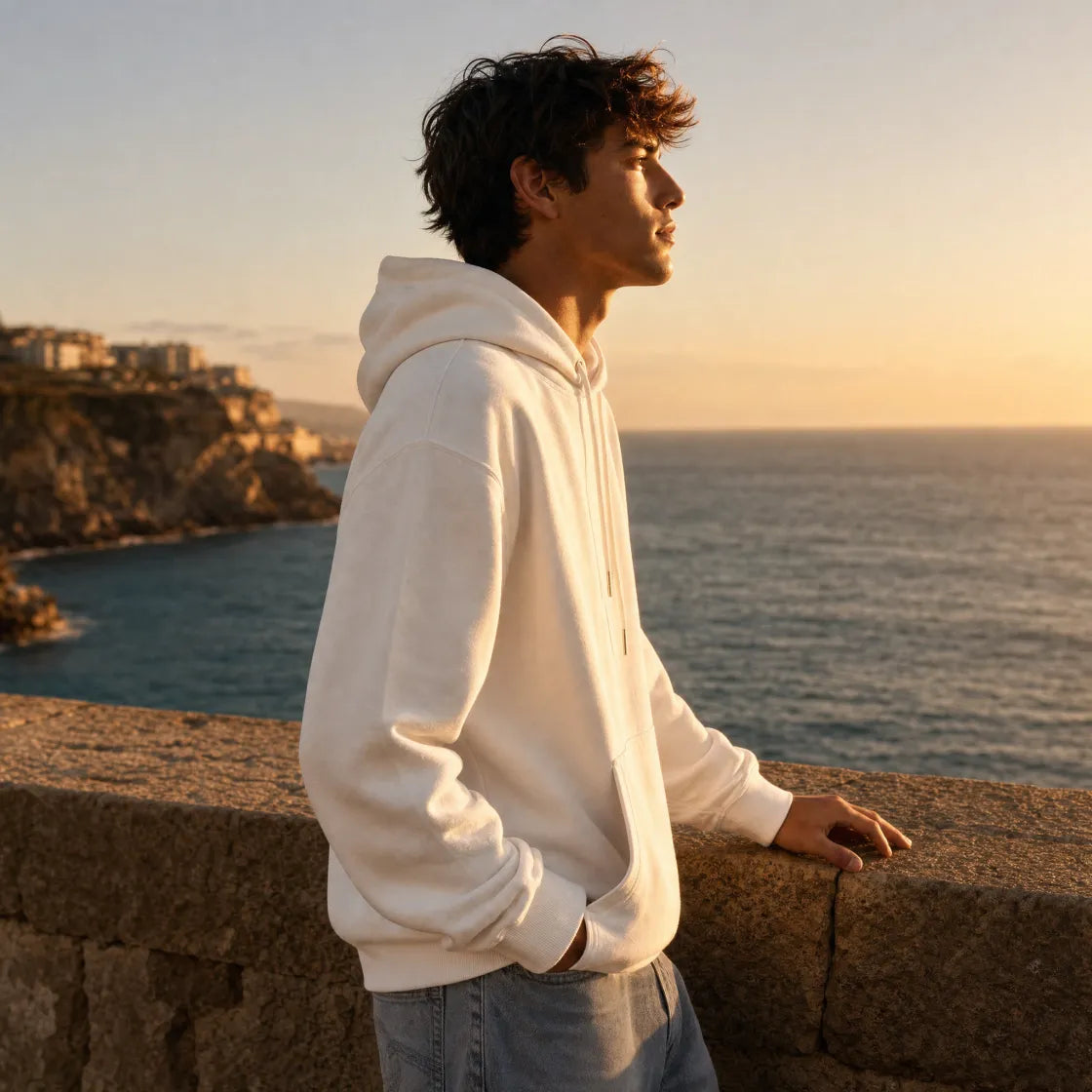 All-Over Print Men's Thicken Pullover Hoodie - example print 3